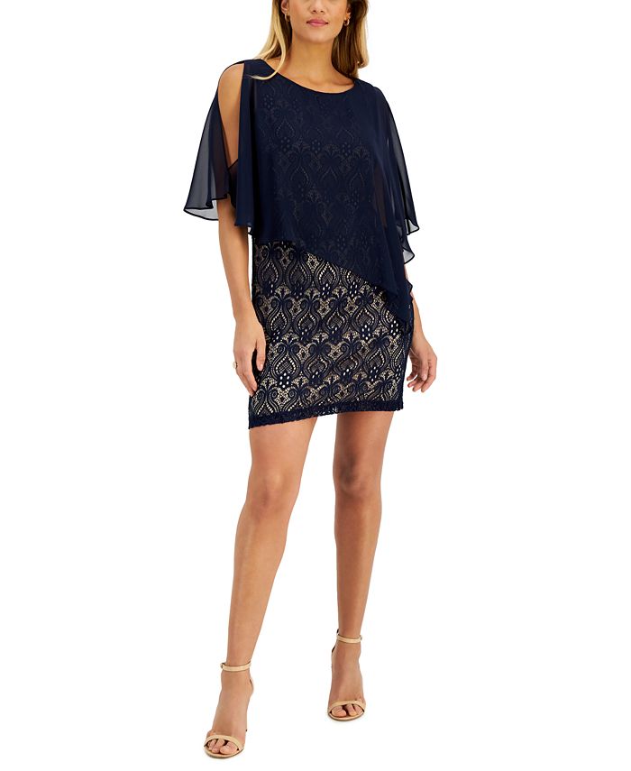 Cape dress on sale macys