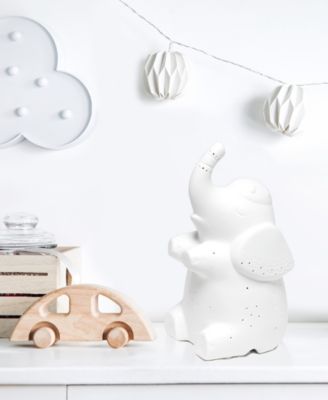 Porcelain Elephant Shaped Table Lamp