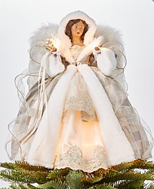 Angel LED Light-Up Christmas Tree Topper, Created for Macy's