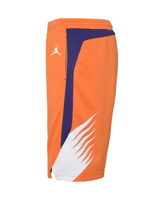 Big Boys Orange Phoenix Suns 2019/20 Swingman Performance Shorts - Statement Edition