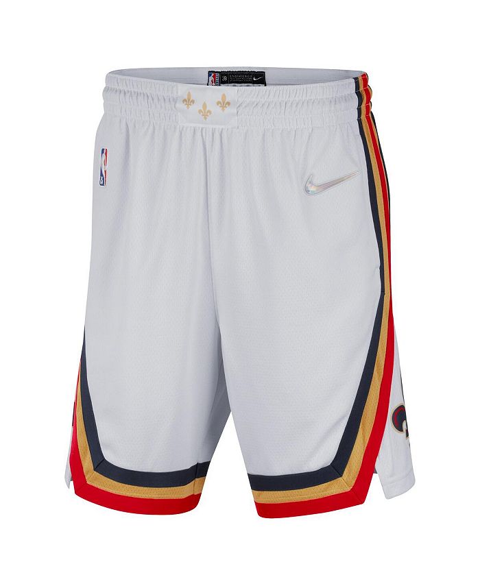 Nike Men's White, Gold New Orleans Pelicans 2021/22 City Edition ...