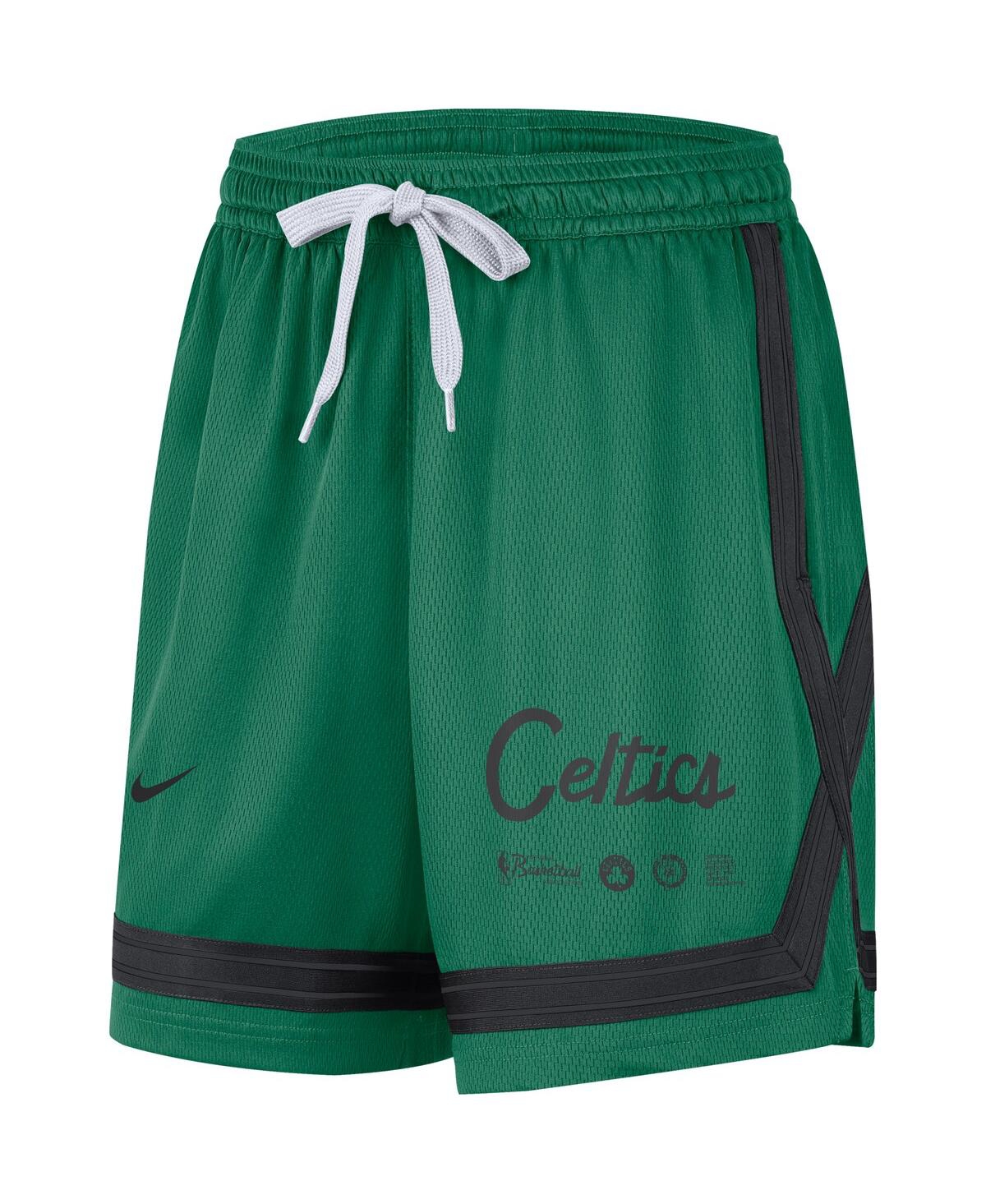Shop Nike Women's  Kelly Green Boston Celtics Crossover Performance Shorts