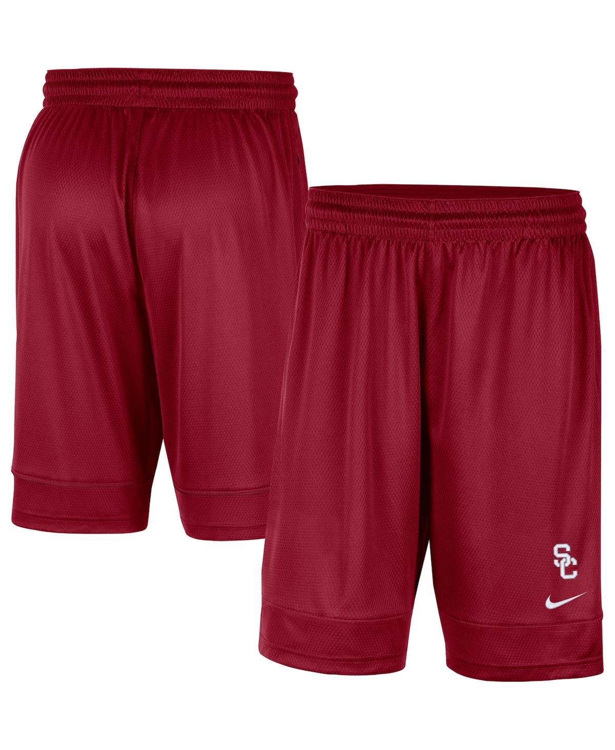 Men's Nike Cardinal Usc Trojans Fast Break Team Performance Shorts