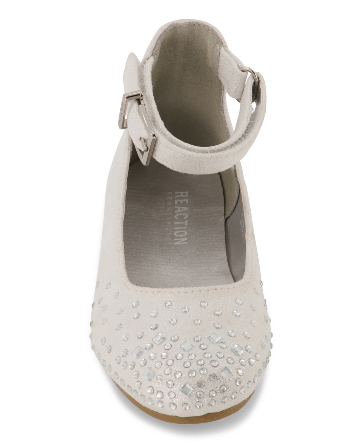 Kenneth Cole New York Toddler Girls Ankle Strap Rhinestone Dress Shoes