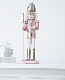 Pink & White Nutcracker with Staff, Created for Macy's