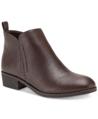 macys booties brown