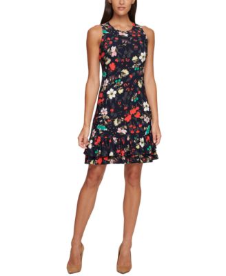 tommy hilfiger floral sheath dress