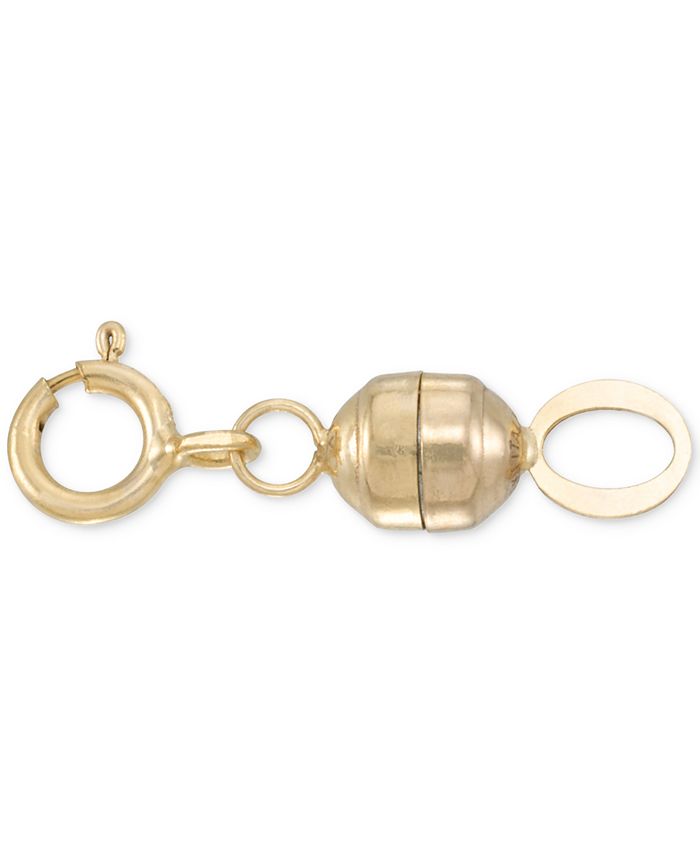 Spring Ring Magnetic Clasp Converter in 14K Gold - Gold