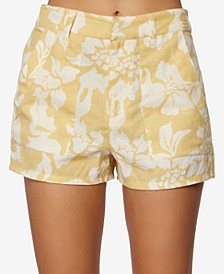 Juniors' Garcia Floral Shorts 