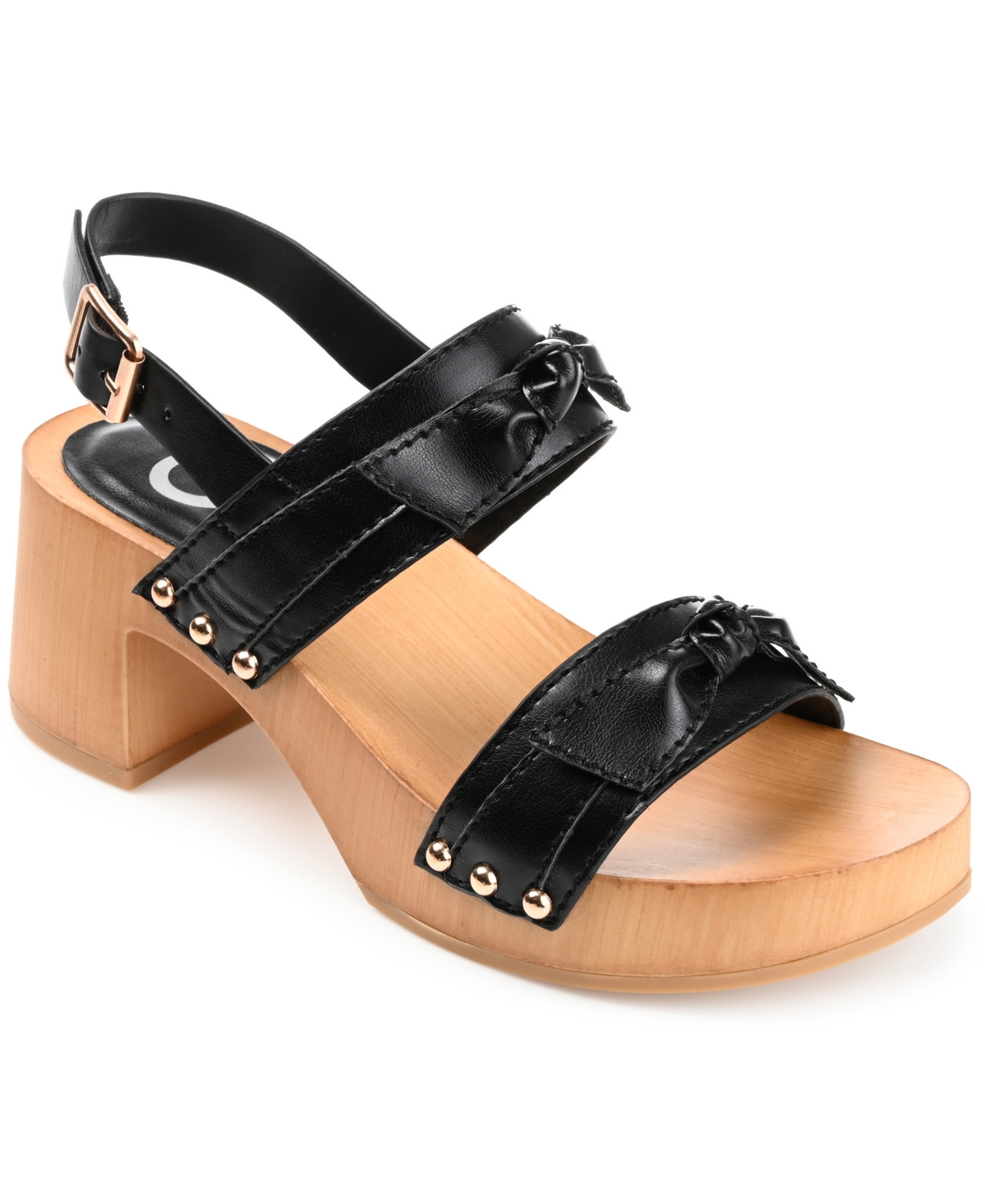 Women's Tia Bow Detail Platform Sandals - Tan
