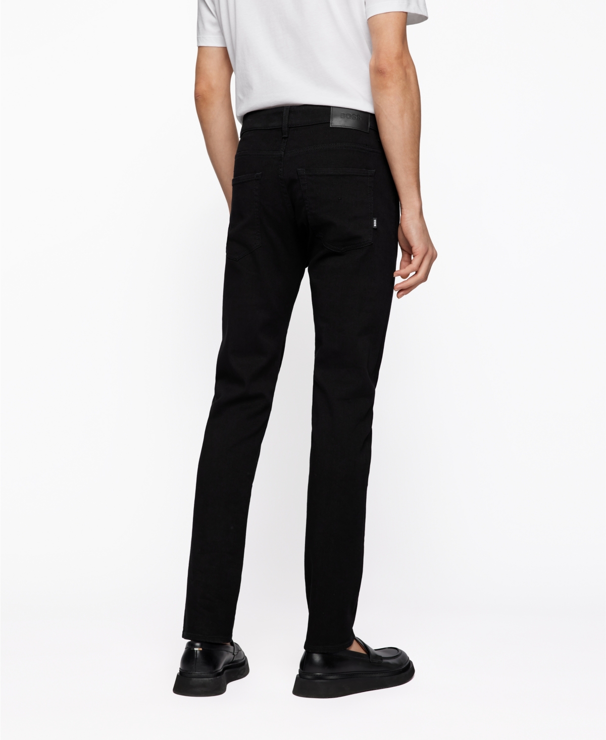 Hugo Boss Boss By  Men's Slim-fit Jeans In Black