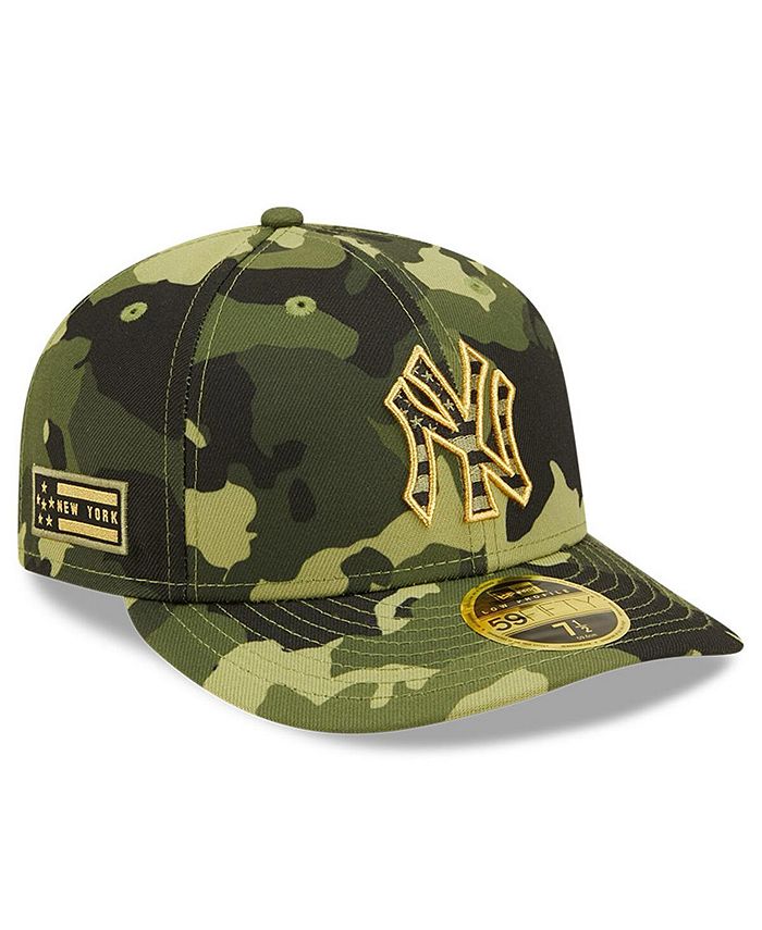 New Era Men's Camo New York Yankees 2022 Armed Forces Day On-Field Low ...