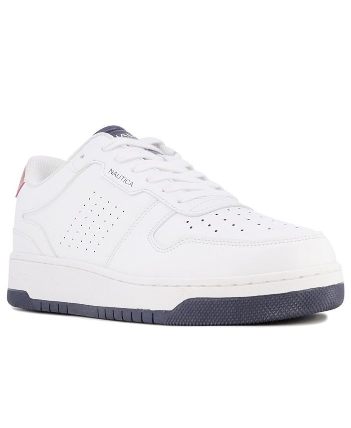 NEWLY IN Nautica Men's Stafford Leather Sneakers SIZE - US 10 and 13 PRICE  - N35,000