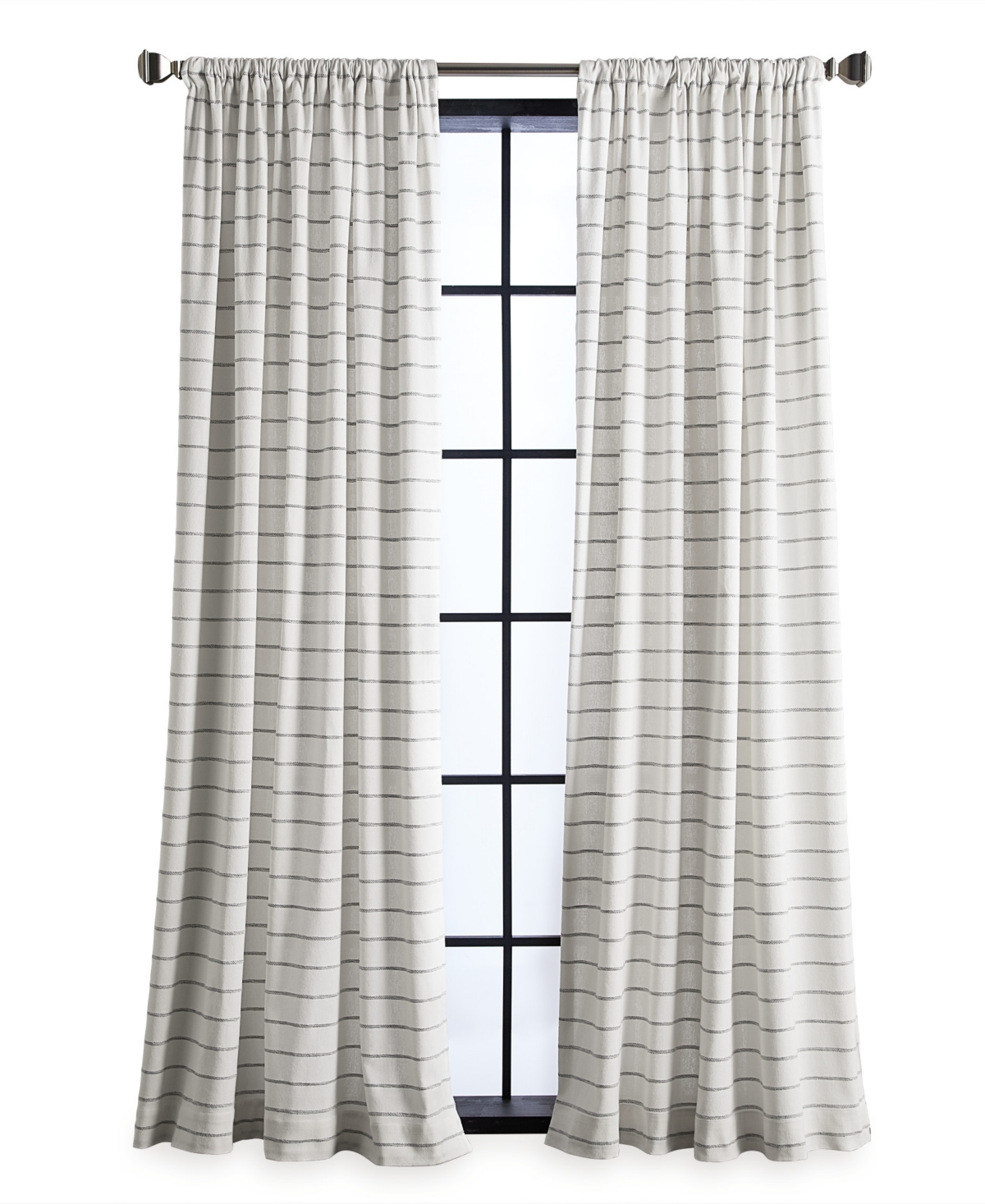 Dkny Baltic Stripe 84" Poletop Set, 2 Piece