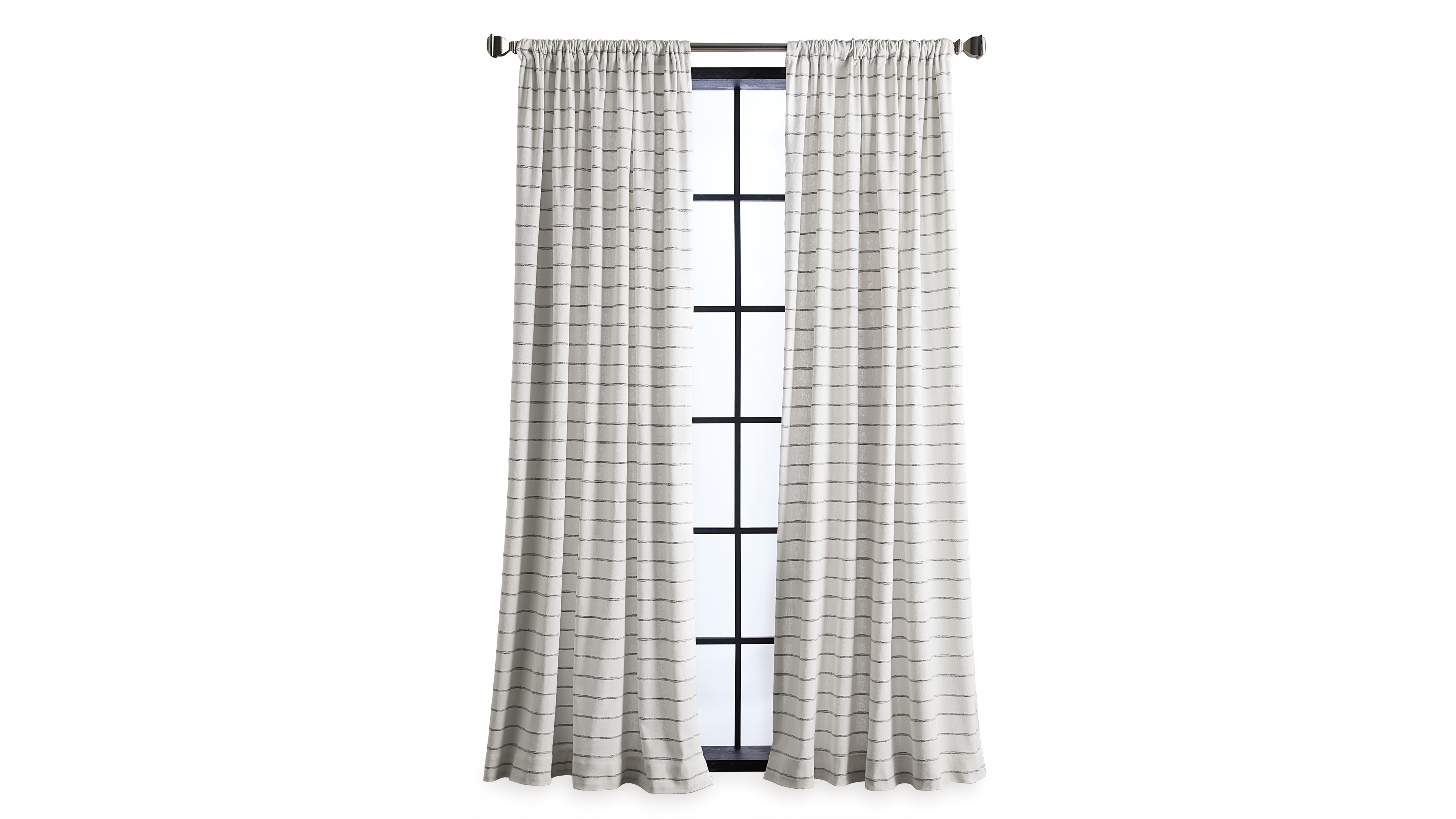 Dkny Baltic Stripe 84" Poletop Set, 2 Piece
