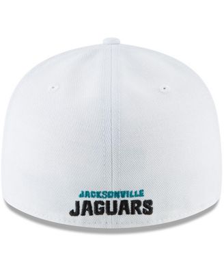 Men's White Jacksonville Jaguars Omaha Low Profile 59FIFTY Fitted Hat