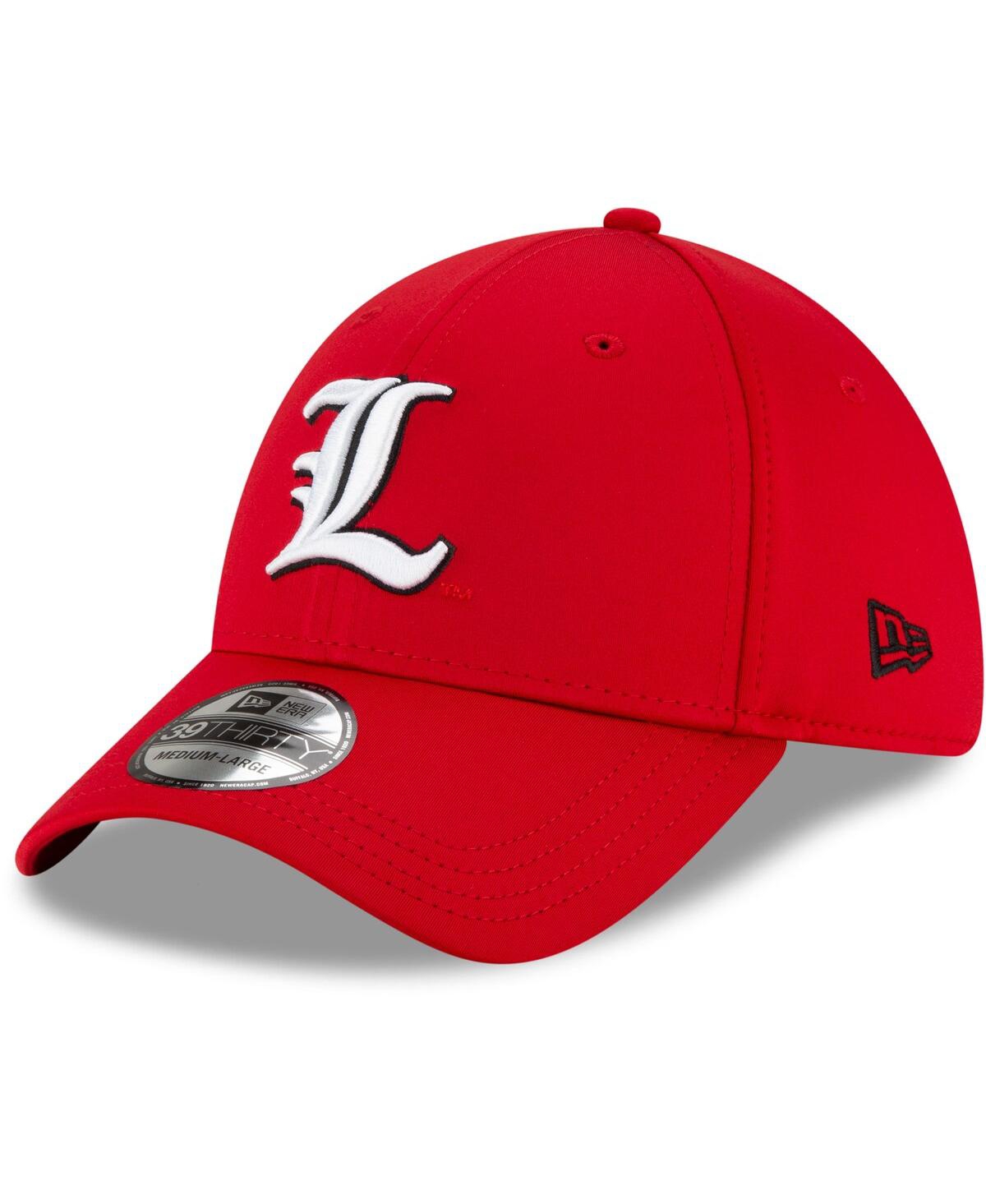 Shop New Era Men's  Red Louisville Cardinals Campus Preferred 39thirty Flex Hat