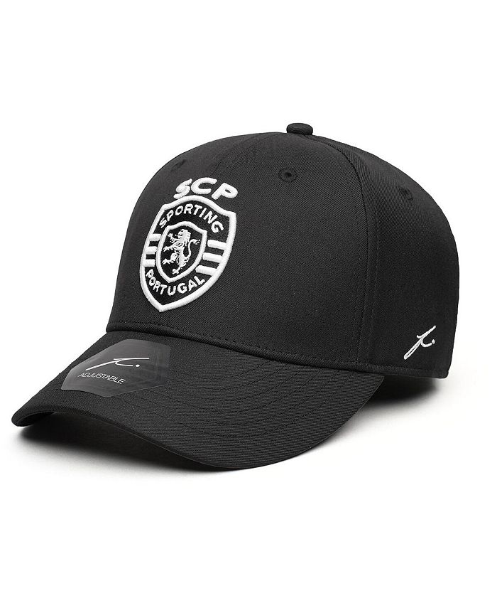 Fan Ink Men's Black Fi Collection Sporting Lisbon Hit Adjustable Hat
