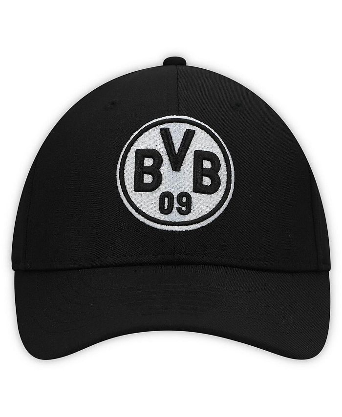 Fan Ink Men's Fi Collection Black Borussia Dortmund Hit Adjustable Hat