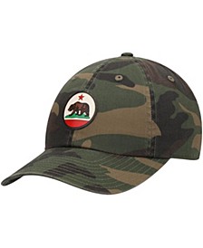 Men's Camo Destinations Cali Leatherhead Slouch Adjustable Hat