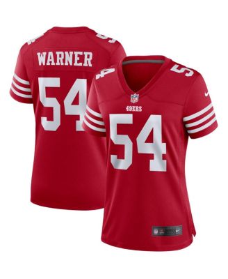 Women's Fred Warner Scarlet San Francisco 49ers Player Game Jersey