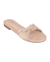 Dressy nude discount flat sandals