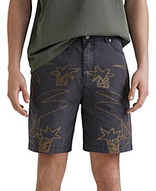 Men's Palm Tree-Print Shorts 