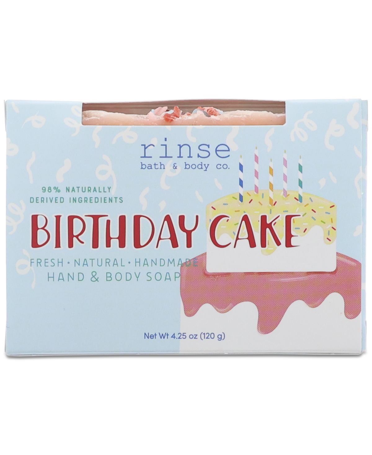 Rinse Bath & Body Co. Birthday Cake Soap In Pink