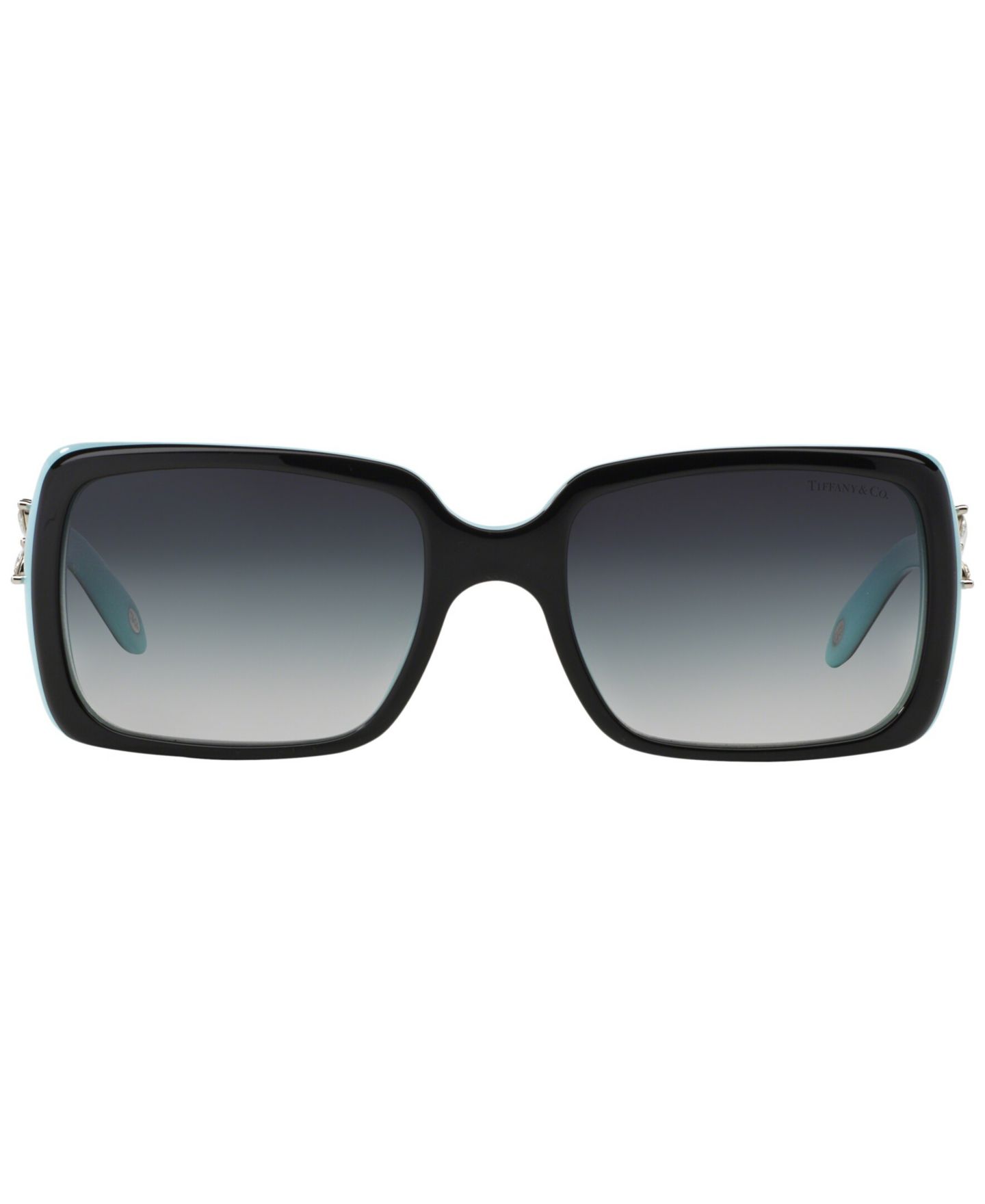 Женские солнцезащитные очки Tiffany & Co. Sunglasses, 55, цвет: Чёрный синий — фото 2