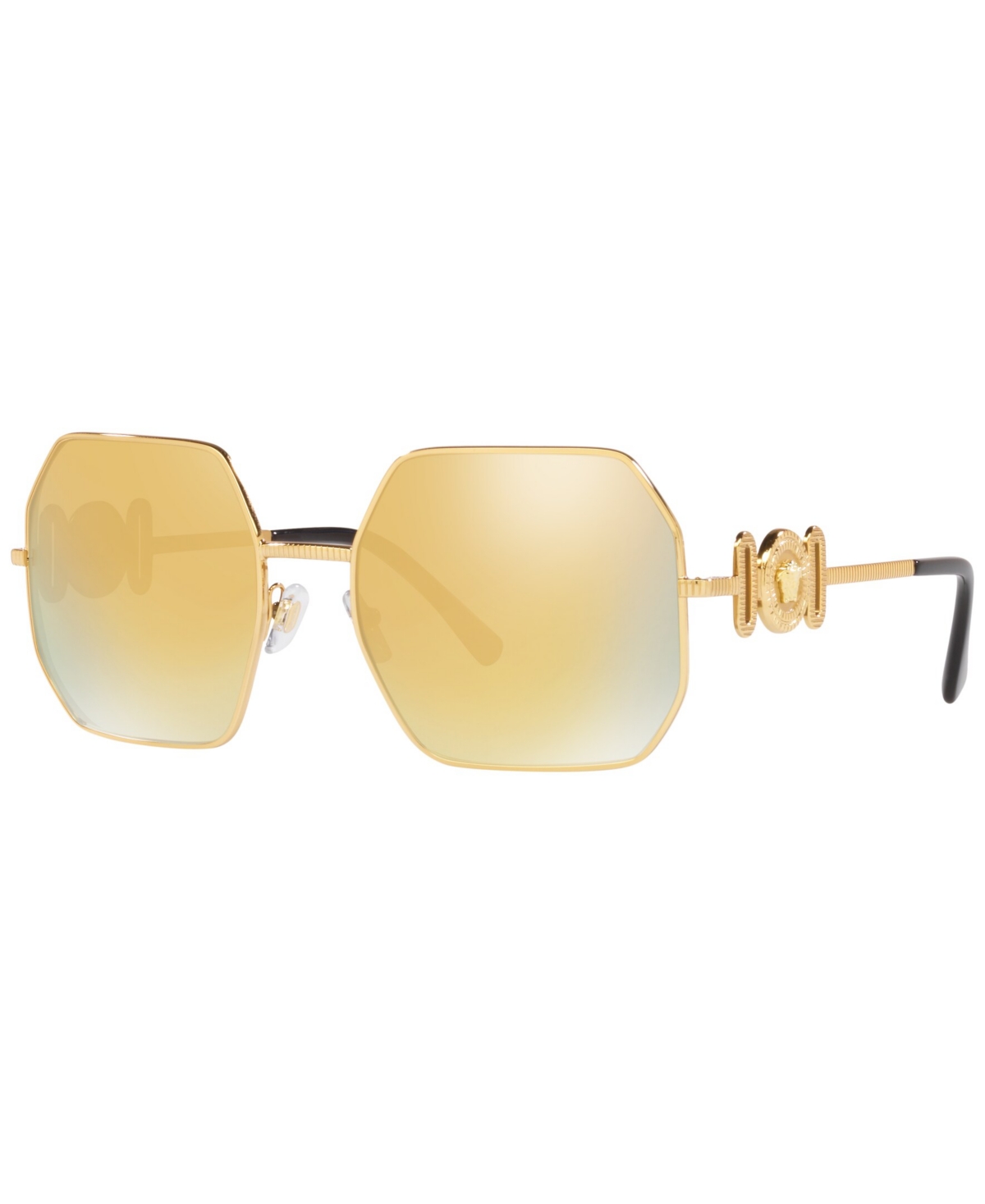 Shop Versace Women's Sunglasses, Ve2248 In Gold-tone