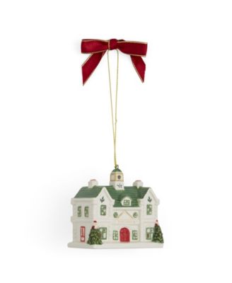 LED Train Station Ornament