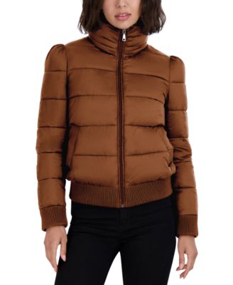 tahari puffer coat macys