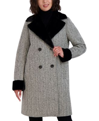 tahari reversible coat