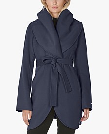 Women's Marilyn Double-Face Belted Wrap Coat