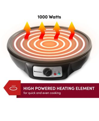 Elite Cuisine 12" Non - stick Crepe Maker Griddle