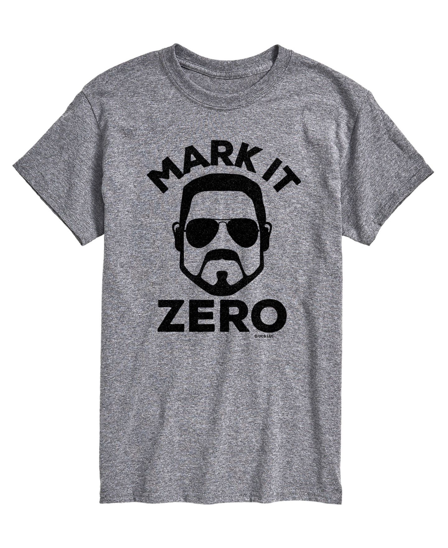 Мужская футболка AIRWAVES The Big Lebowski Mark It Zero, цвет: Серый — фото 1