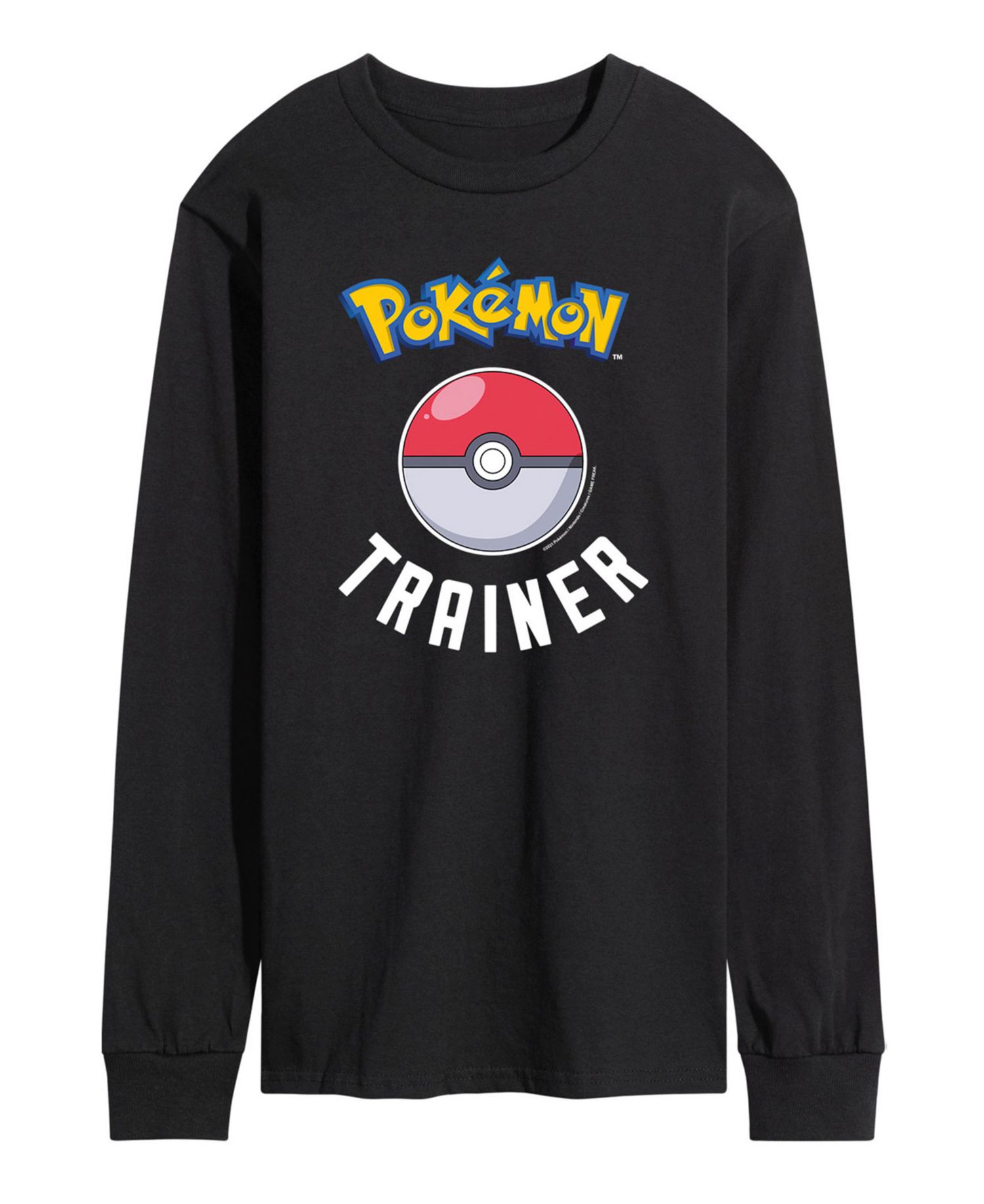 Men's Pokemon Trainer Long Sleeve T-shirt