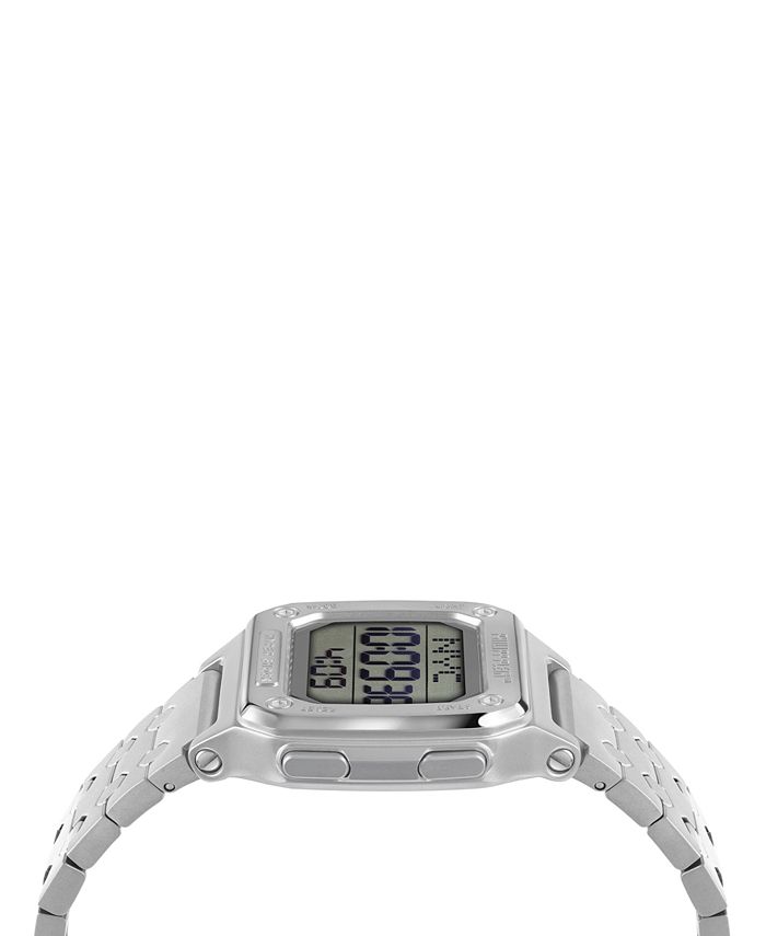 Philipp Plein Digital Hyper Shock Stainless Steel Bracelet Watch 44mm - Macy's