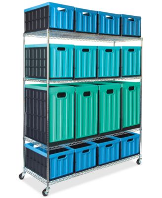 MEGA RACK 4-Tier NSF Steel Wire Shelving