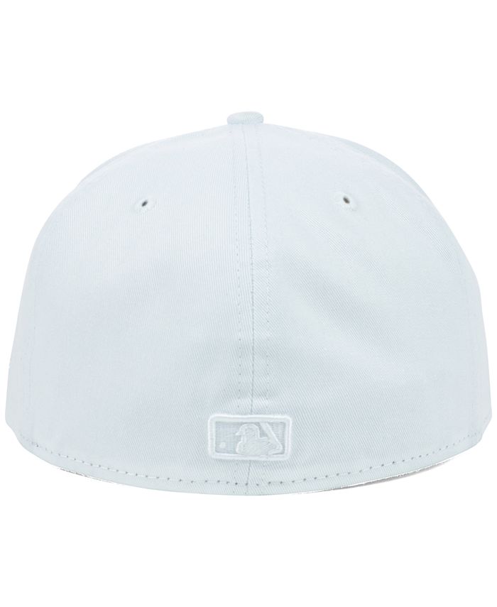 New Era San Francisco Giants White-On-White 59FIFTY Cap - Macy's