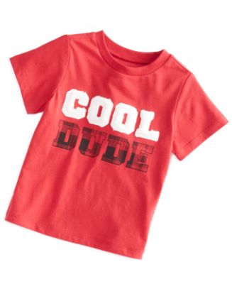 First Impressions Baby Boys Cool Dude T-Shirt, Created for Macy's - Macy's