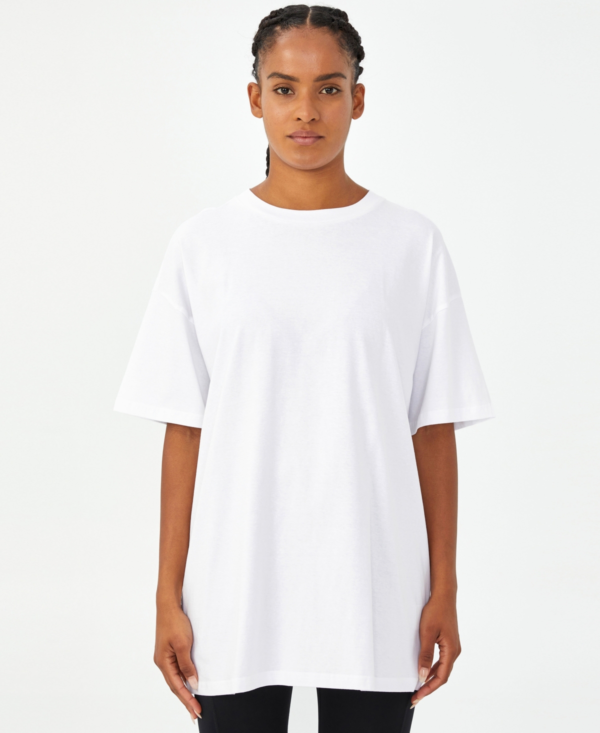 Cotton On Body Women's Oversized Active T-shirt In White