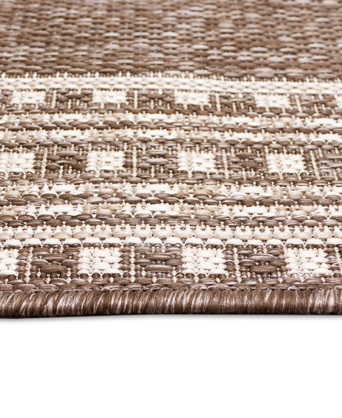 Liora Manne' Malibu Etched Border Outdoor Area Rug