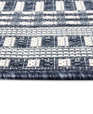 Malibu Etched Border Area Rug