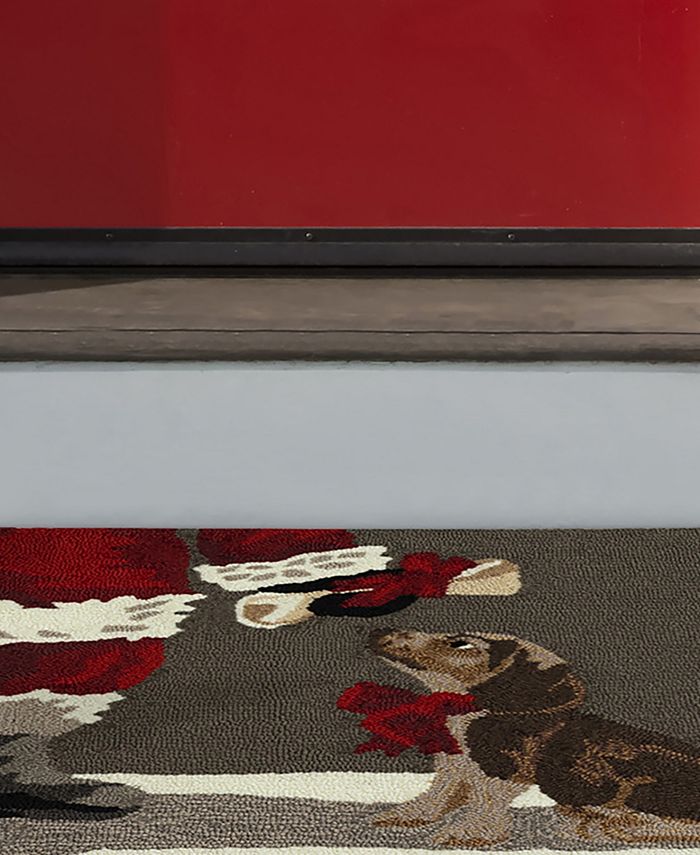 Liora Manne' Frontporch Good Dog 1'8" x 2'6" Outdoor Area Rug Macy's