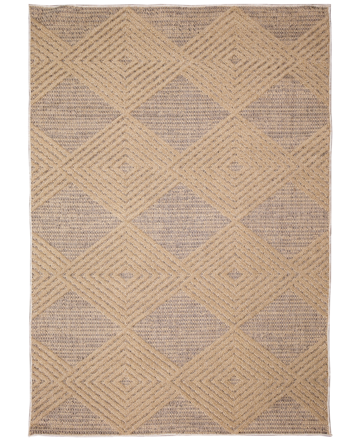 Liora Manne' Dunes Modern Diamond Outdoor Area Rug