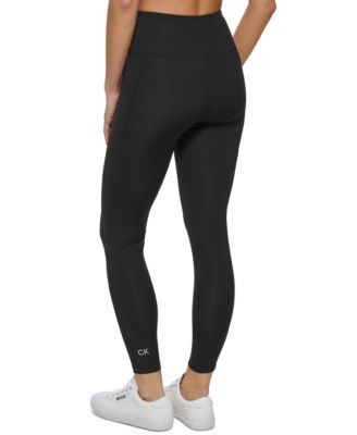 Calvin Klein Women s Side Pocket 7 8 Leggings Macy s