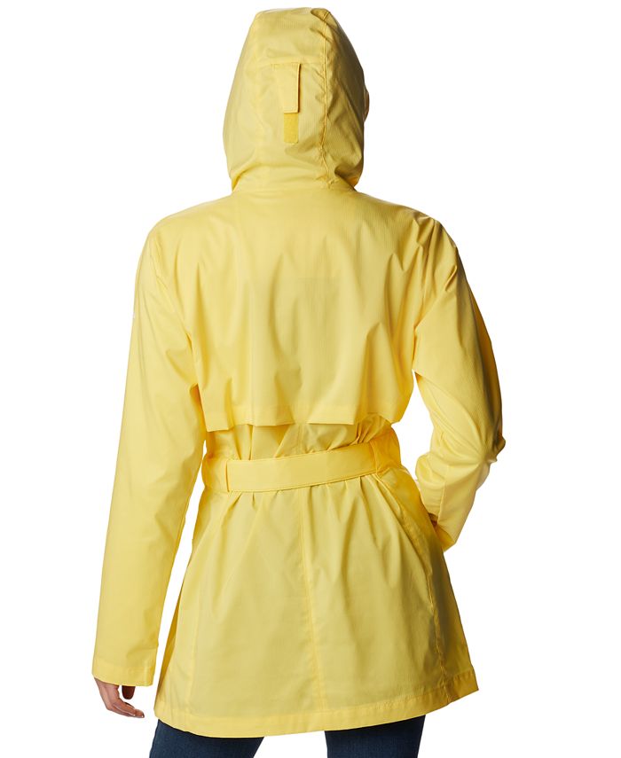 Columbia Women's Pardon My Trench Water-Resistant Rain Jacket - Macy's