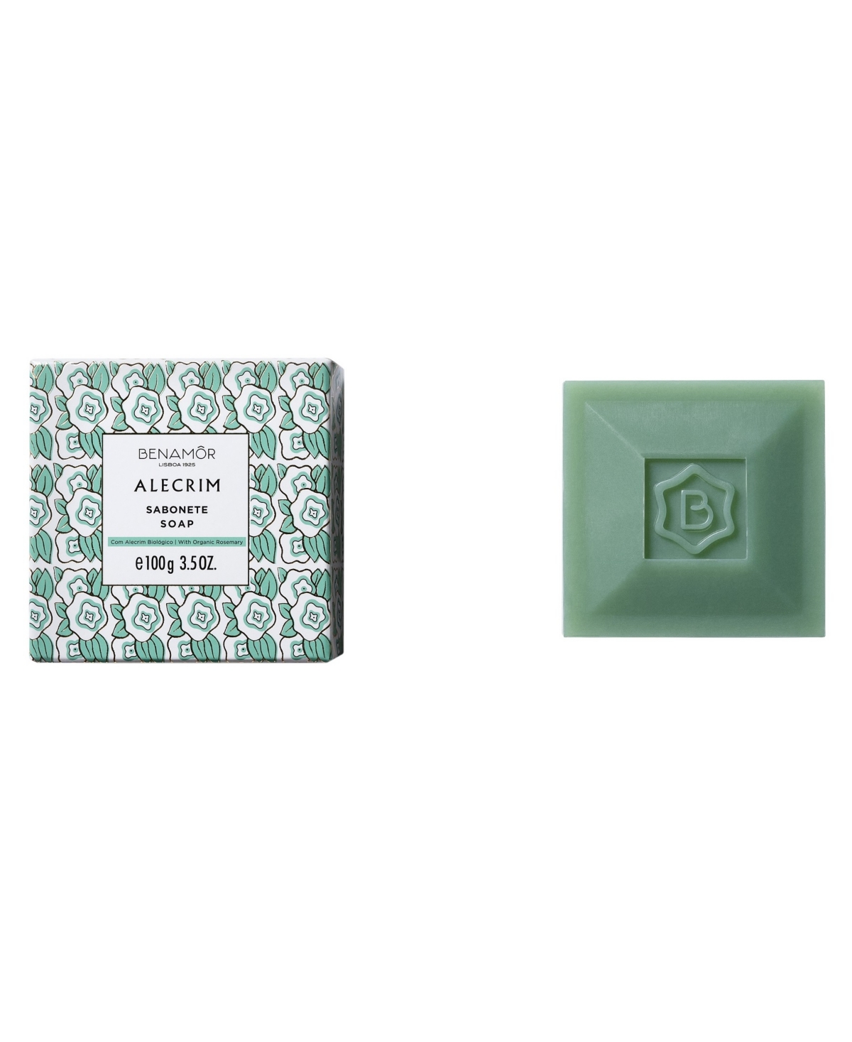 Benamor Women's Sabonete Alecrim The Original Soap, 0.22 Lbs