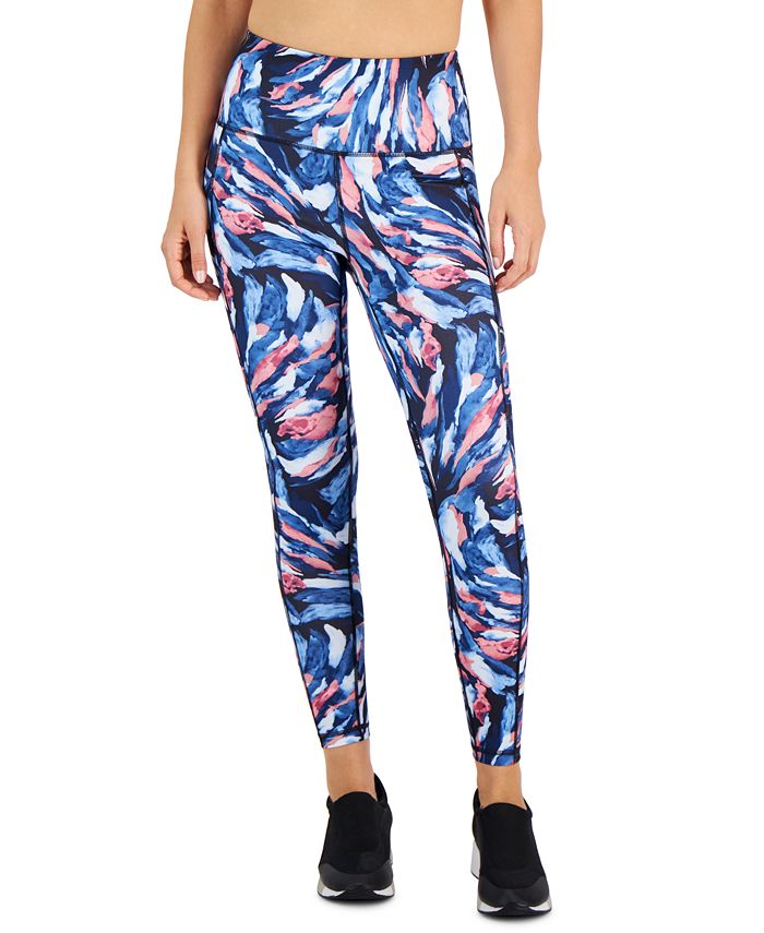 ID Ideology Women's Compression Painterly Wave 7/8 Leggings, Created for  Macy's - Macy's